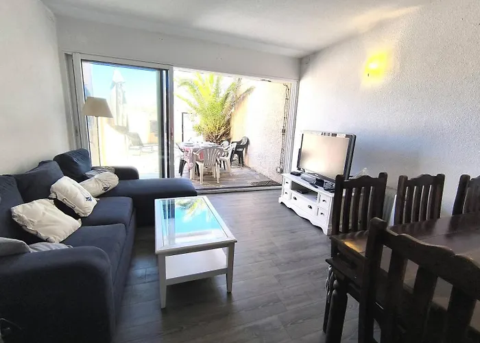 190 Cap D'agde, Mitoyenne Avec Jardinet Et Parking Apartment *